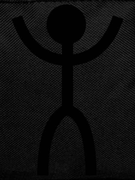 tshirt stickman debout