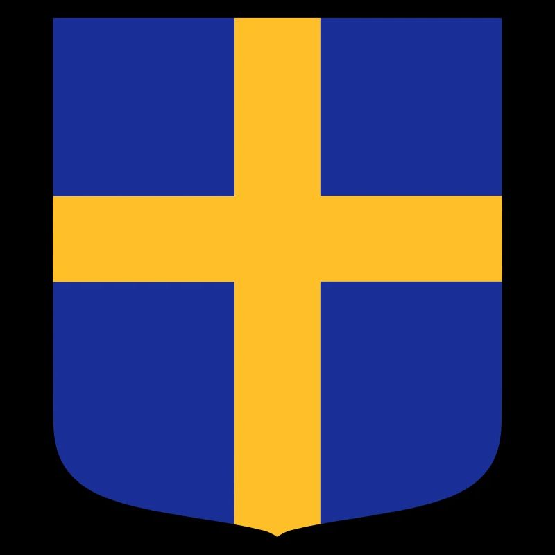 Shield flag Sweden