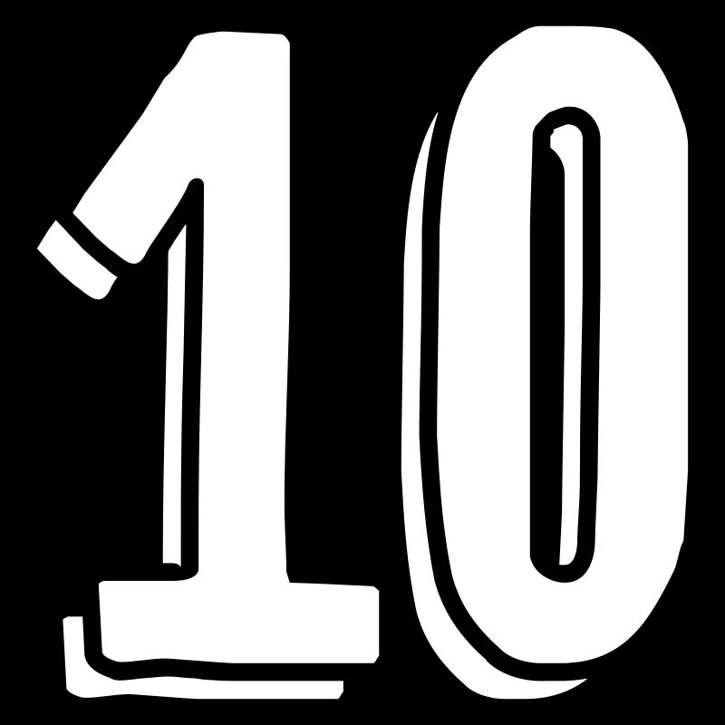 Nombre - Dix - 10