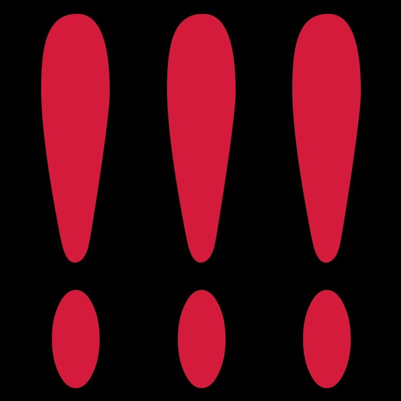 !, Exclamation mark
