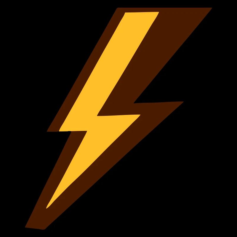 farbiger Blitz