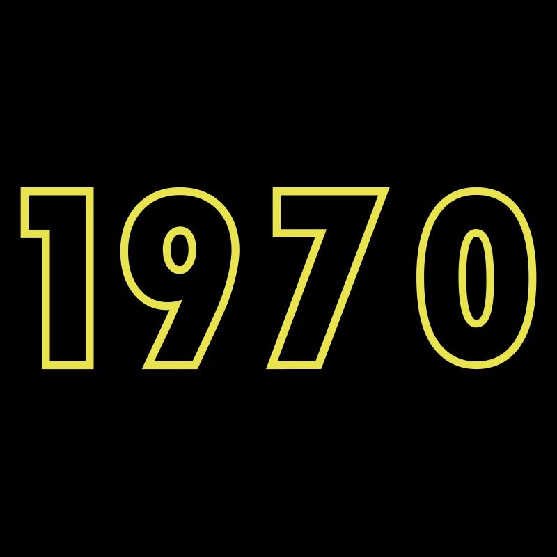 1970 Year Birthday