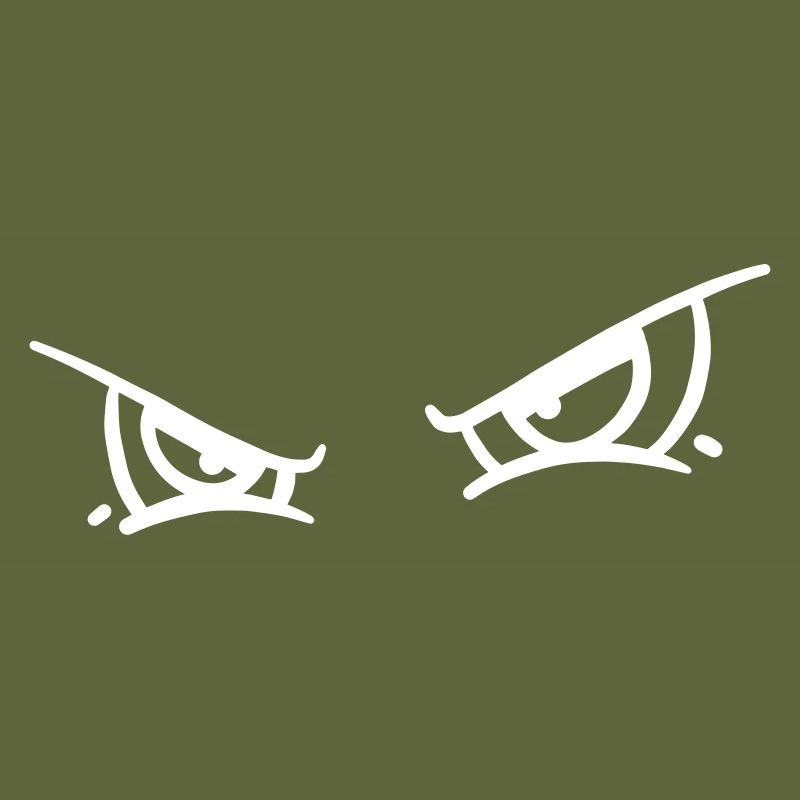 Grim Vector Monster Eyes