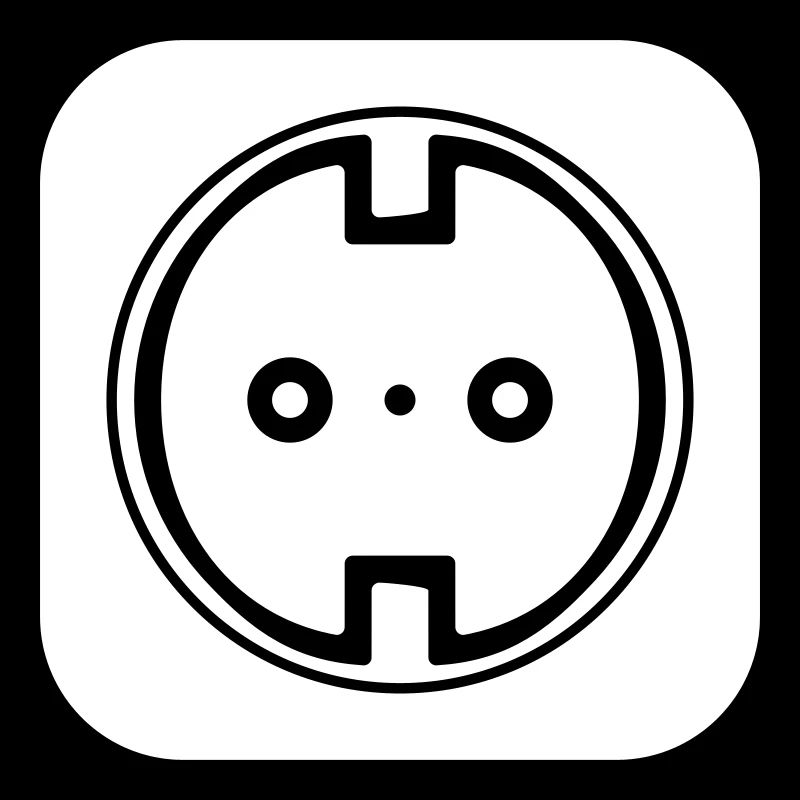 Steckdose Symbol Elektriker