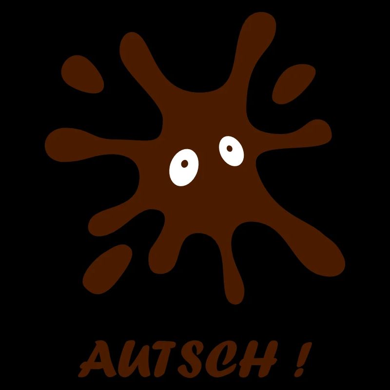 black spot with eyes - Ouch