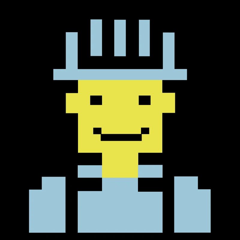 Construction Worker Pixel 01