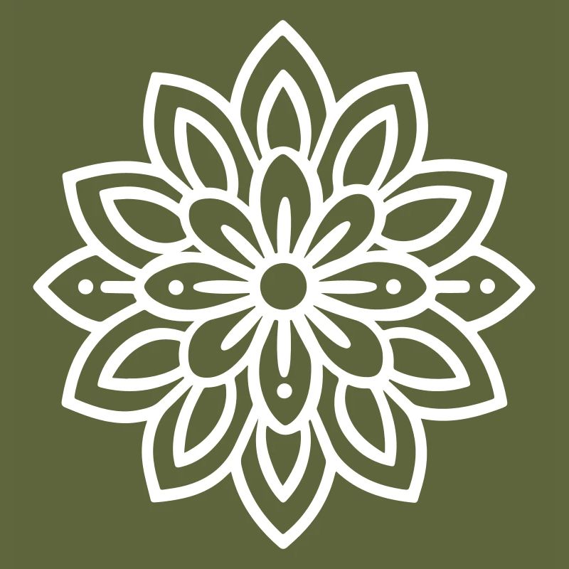 Icône de la fleur de mandala