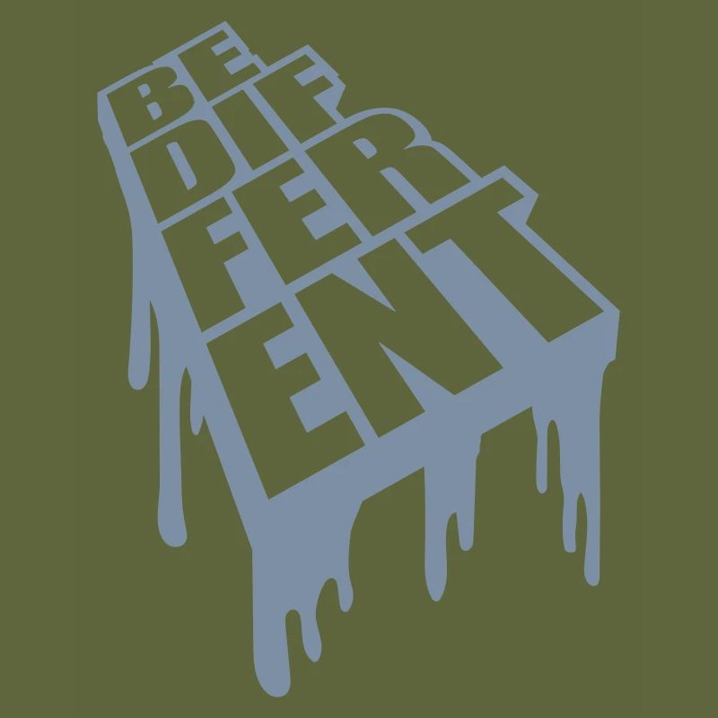 Soyez différent Logo Design