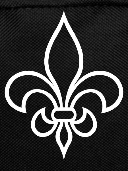 Simple French lily Logo