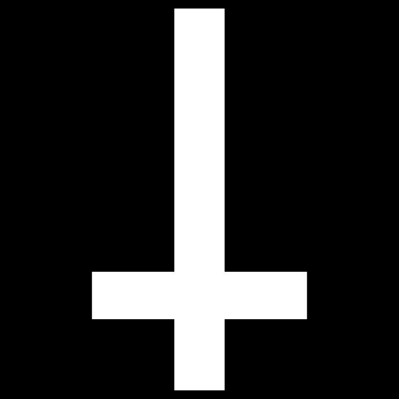 Croix Antichrist 1C inversé