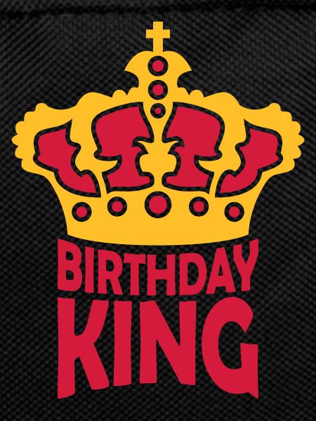 Birthday King Party Logo