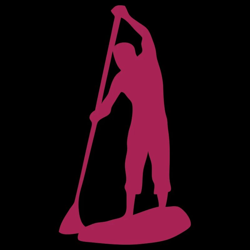 Paddle Board Silhouette