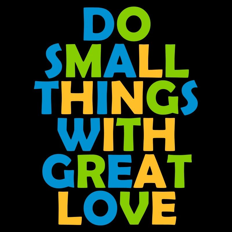 Zitat do small things