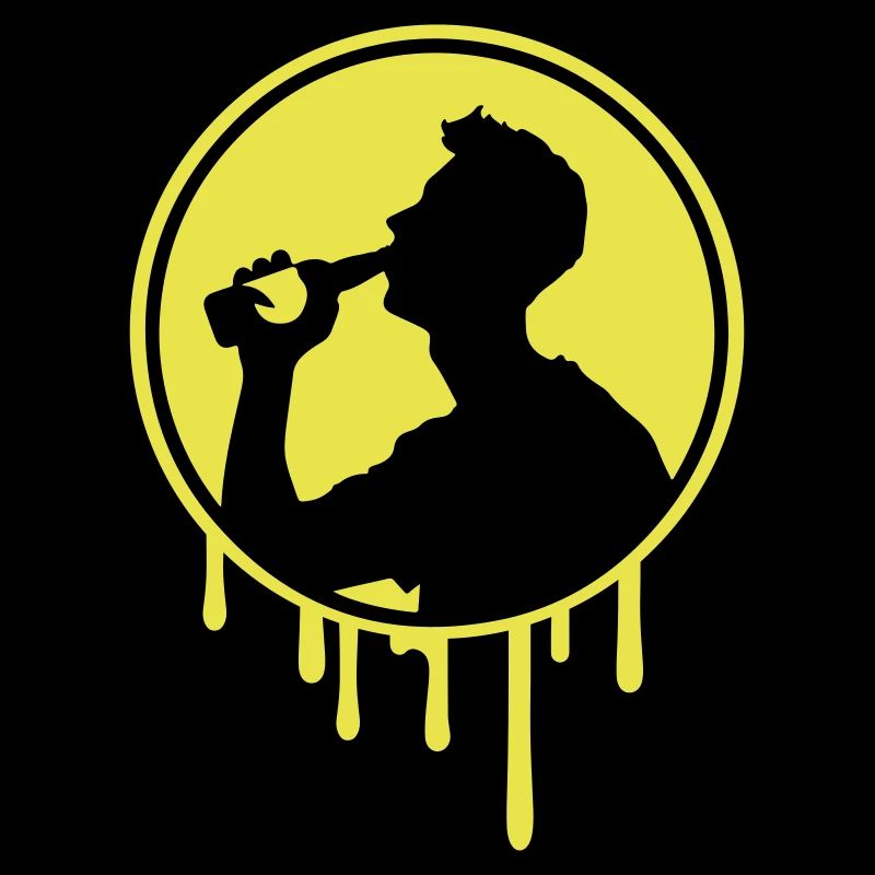 Flasche Bier Trinken