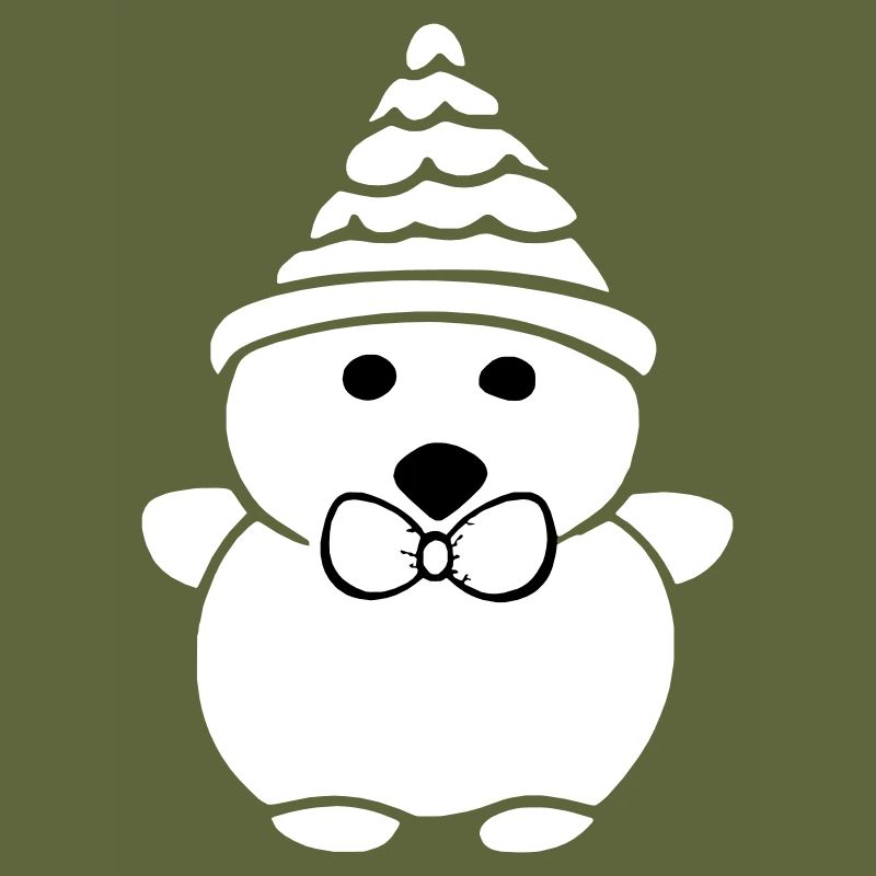 Weihnachten Eisbär Winter Bär Schnee Tier Vektor 0