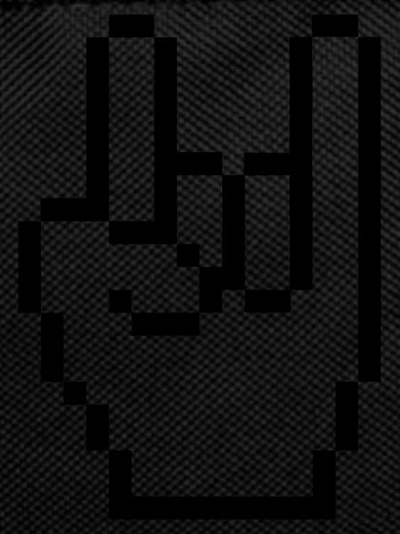 Rock Pixel Hand