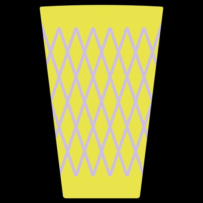 Apfelwein Glas _Geripptes