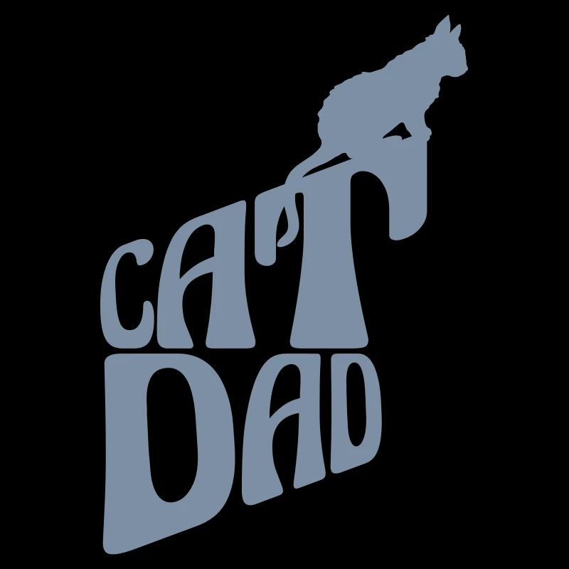 Cat Dad Logo Design