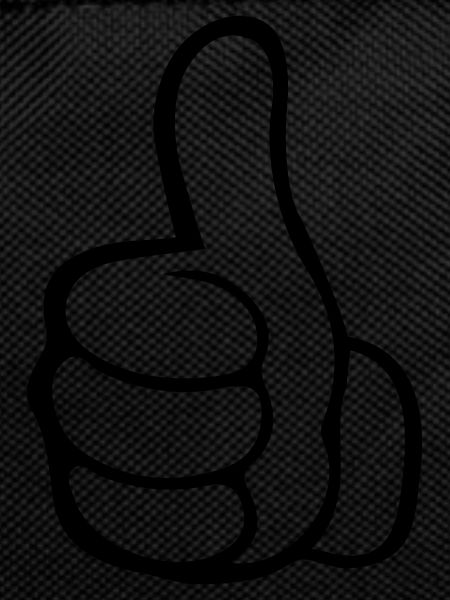 Hand thumbs up