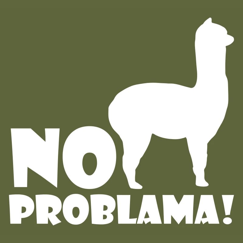 Cool Alpaca No Prob Lama Meme Fun disant poison