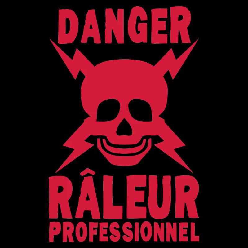 danger raleur citation tete de mort professionnel