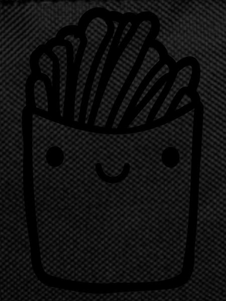 Süßes Gesicht Pommes