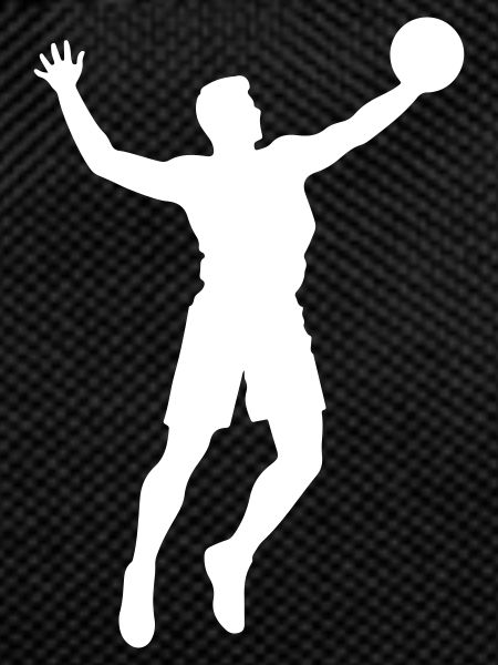 Volleyball Player Silhouette
