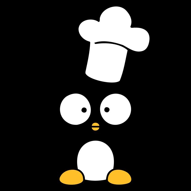 Penguin Kitchen Chef Hat Food Cooking