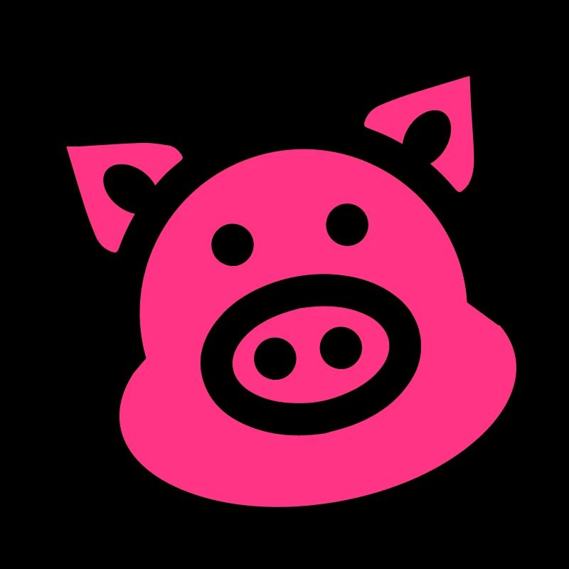 Cochon Animal Rose