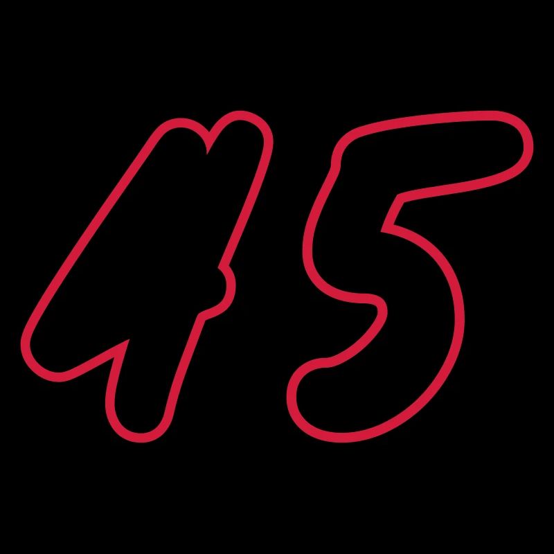 45 Symbole numérique