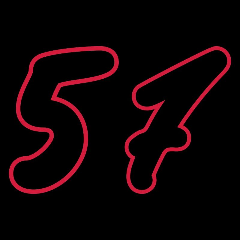 57 Zahl Symbol