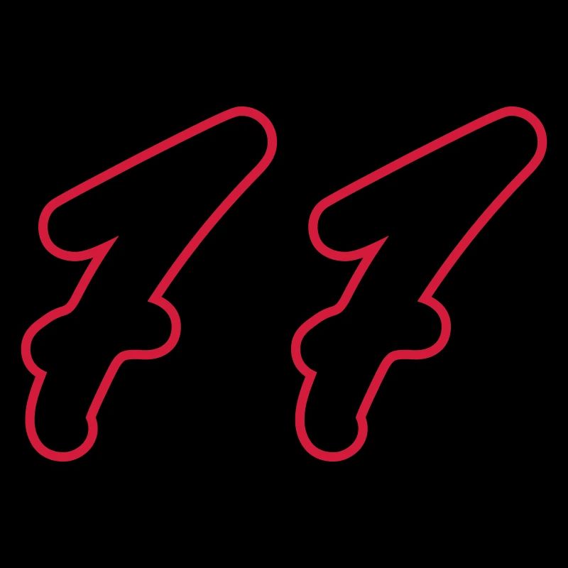 77 Number Symbol