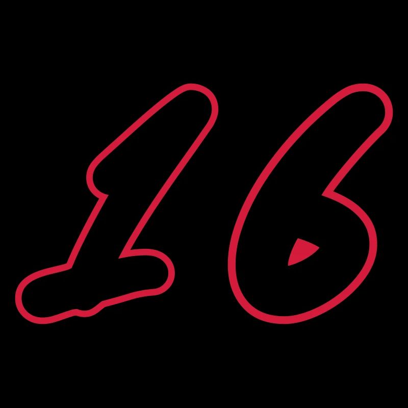 16 Zahl symbol