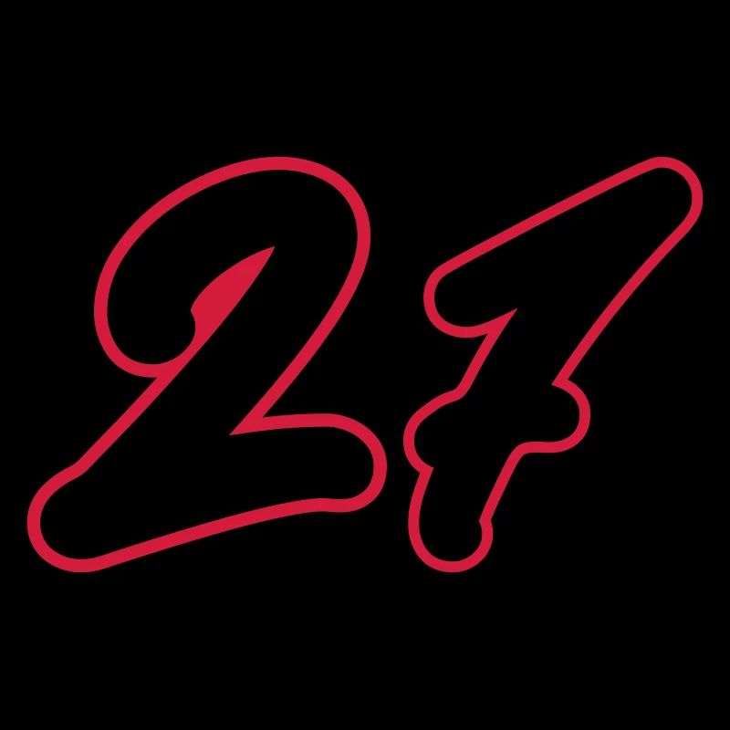 27 Zahl symbol