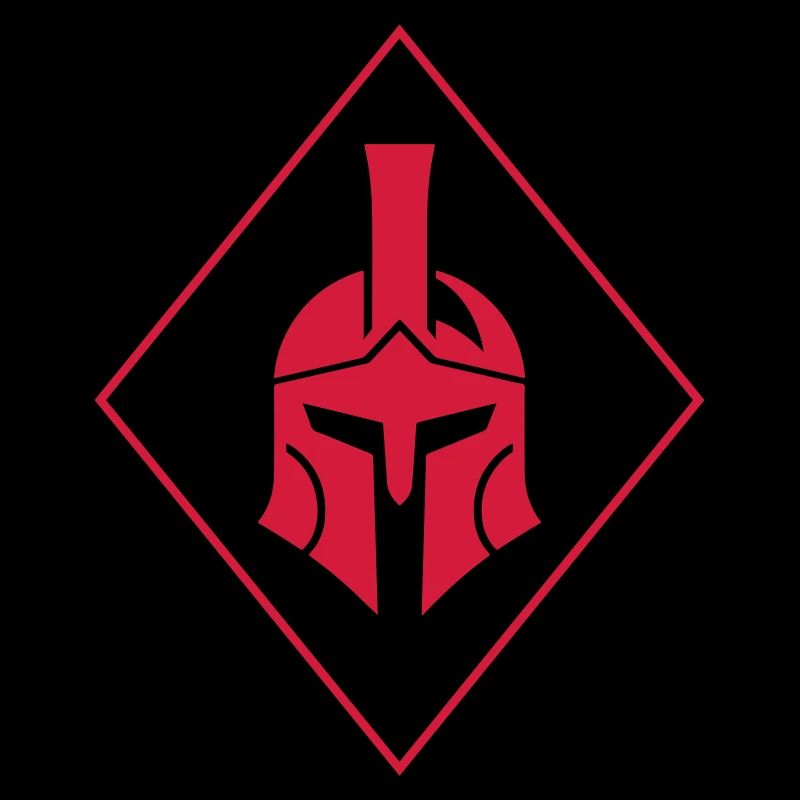 Spartaner Helm Logo Gladiator