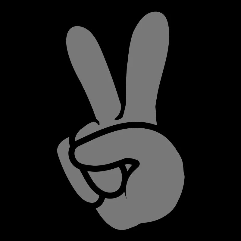 Peace Hand Zeichen