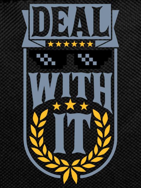 Deal with it Laurel Wreath