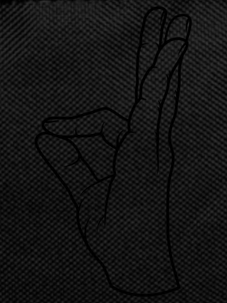 Hand gesture perfect very tasty
