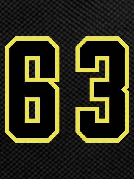 63 Number Jersey
