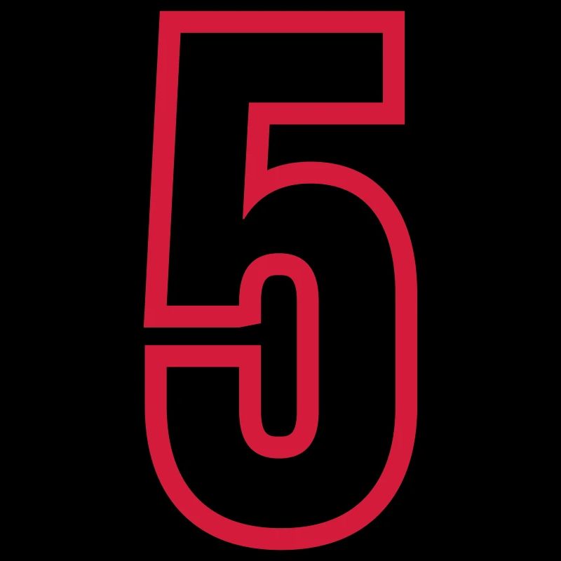 5 Number Years Jersey