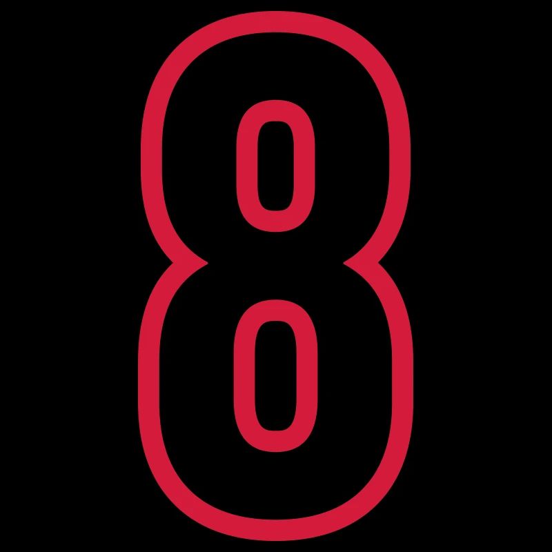 8 Number Years Jersey