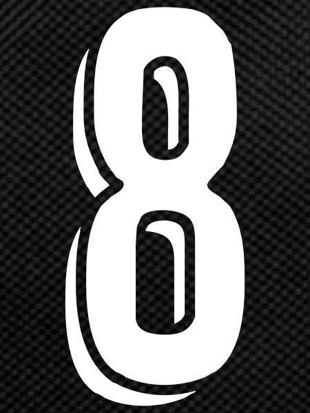 Jersey number 8