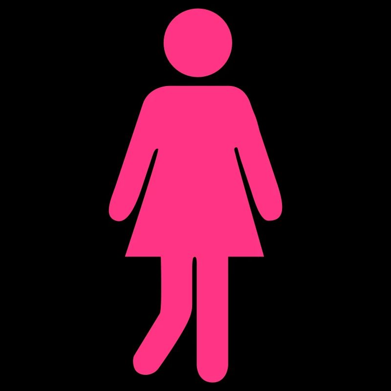 Frau Verliebt WC
