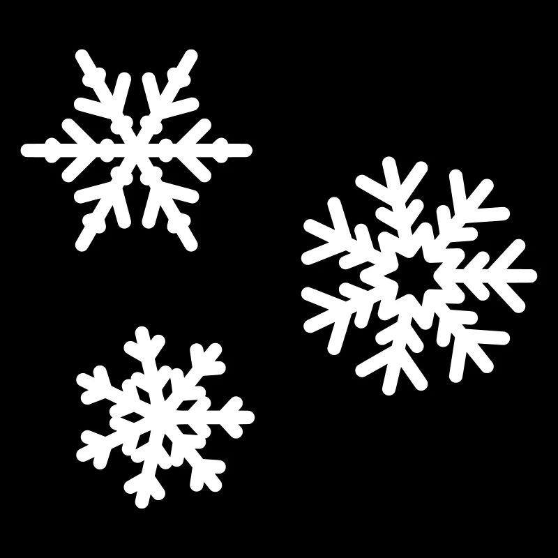 Schneeflocken Eiskristalle Sterne Winter Schnee