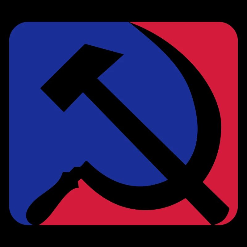 Red blue communism