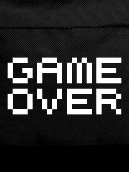 Game over pixels