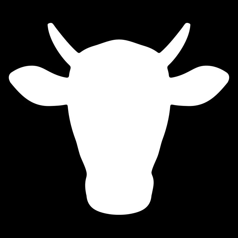 symbole de tête de vache