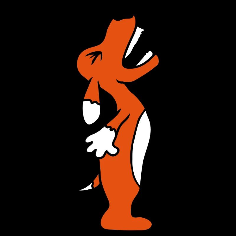 Dog angrily yelling upwards barking loudly yapping