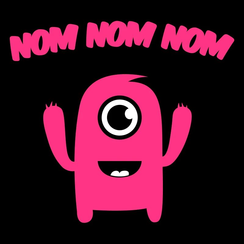 Nom nom nom Monster