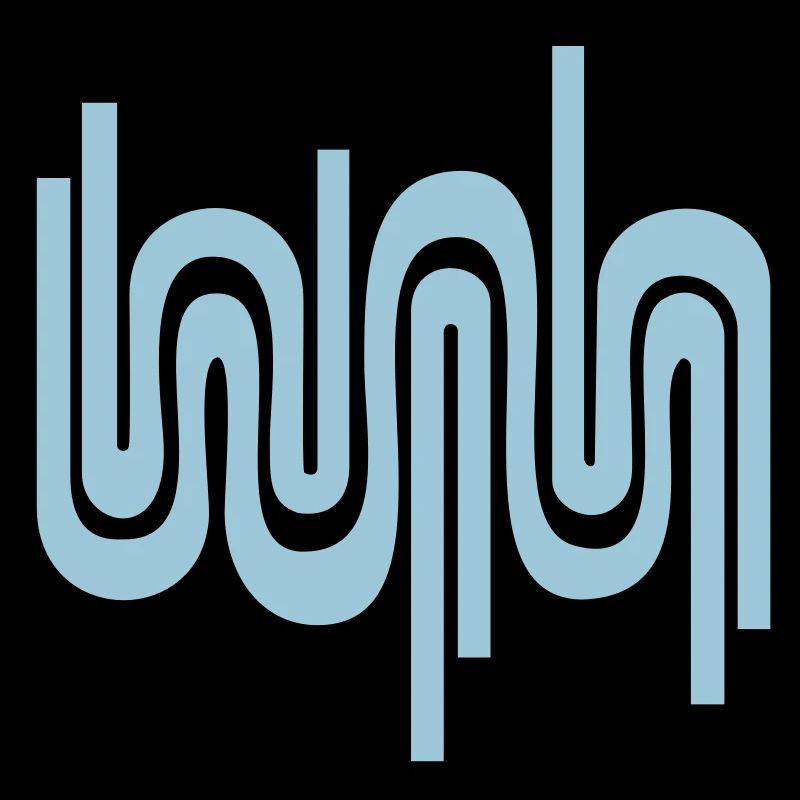 Abstract wave / 70s pattern